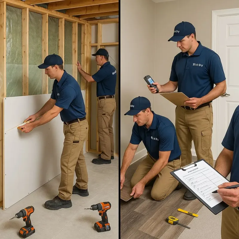 Repairs and Reconstruction process in Mountainside, NJ