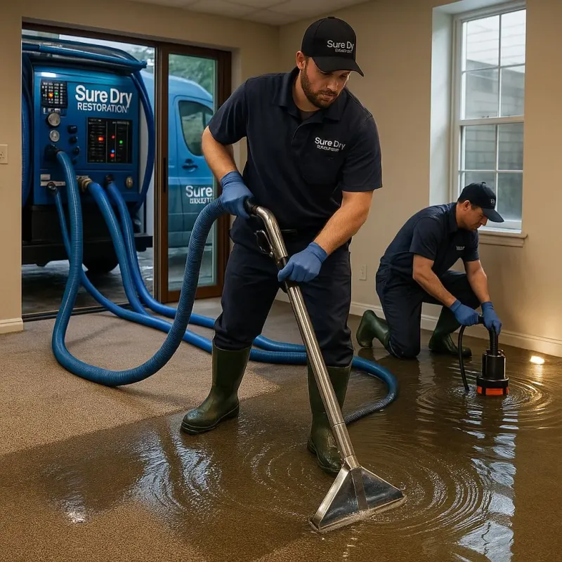 Water Extraction and Removal process in Mountainside, NJ